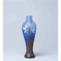 DAUM PADDED VASE