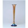 Image 1 : TIFFANY VASE WITH ENAMELED STAND