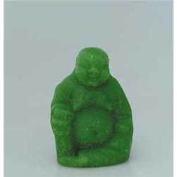 A. WALTER PATE DE VERRE BUDDHA