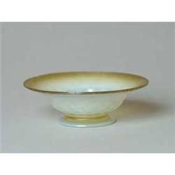 TIFFANY FOOTED PASTEL BOWL