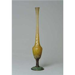 DAUM CAMEO & PADDED VASE