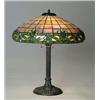 Image 1 : DUFFNER & KIMBERLY LEADED GLASS TABLE LAMP
