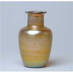 GOLD TIFFANY FAVRILE VASE