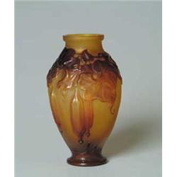 GALLE MOLD BLOWN VASE