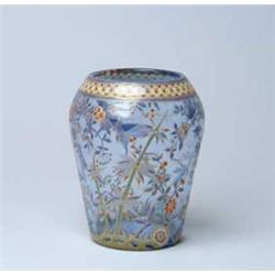GALLE ENAMEL VASE
