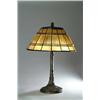 Image 1 : TIFFANY LINENFOLD TABLE LAMP