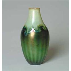 DECORATED TIFFANY VASE