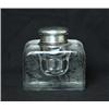 Image 1 : TIFFANY GLASS & SILVER INKWELL