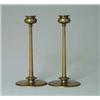 Image 1 : PAIR OF ARTS & CRAFTS CANDLESTICKS