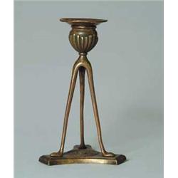 TIFFANY BRONZE CANDLESTICK