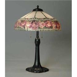 PITTSBURGH REVERSE PAINTED LAMP