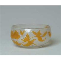 GALLE FIREPOLISHED BOWL