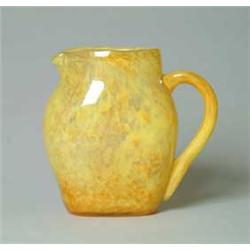 DAUM INTERNALLY DECORATED PITCHER