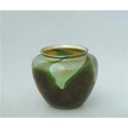 TIFFANY FAVRILE CABINET VASE