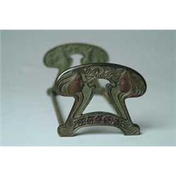 ART NOUVEAU BOOK RACK