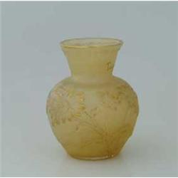 DAUM CAMEO VASE