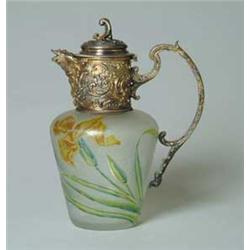 CAMEO PITCHER WITH METAL MOUNT