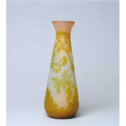 GALLE CAMEO VASE
