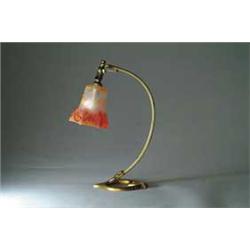 FRENCH ART GLASS LAMP