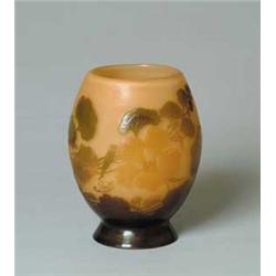 GALLE CAMEO VASE