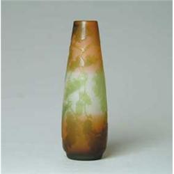 GALLE CAMEO VASE