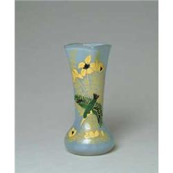 LEGRAS ENAMELED VASE
