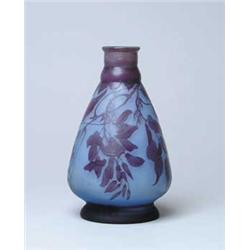 GALLE CAMEO VASE