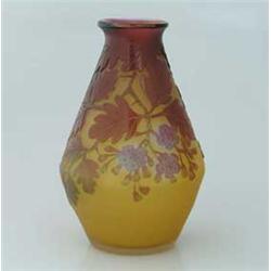 GALLE CAMEO VASE
