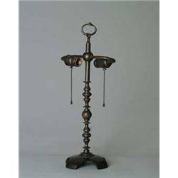 SIGNED HANDEL LAMP BASE