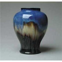 FINE LARGE FULPER BULBOUS VESSEL VASE
