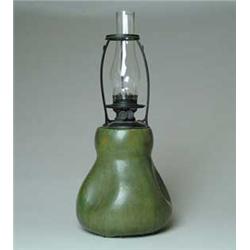 LARGE GOOD HAMPSHIRE POTTERY LAMP BASE