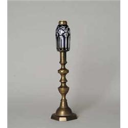 BLUE CUT TO CLEAR PEG LAMP