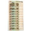 Image 2 : Peoples Republic - Peoples Bank of China, 2005 Solid Serial Numbers "000000" to "999999" Set of 10 N