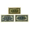 Image 2 : Provincial Bank of Shantung, 1925 Banknote Branch Issue Trio.