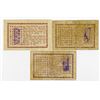 Image 2 : Shanghai Rong's World Club coupons 1 Cent and 5 Cents, 1939 Scrip Note Trio. ___________________