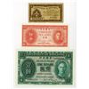 Image 1 : Government of Hong Kong, 1941-1949, Trio of Issued Notes