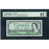 Image 1 : Bank of Canada, 1954, Superb Gem Uncirculated Star Replacement Note