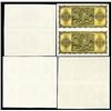 Image 2 : Bank of Greece, 1943 Inflation Issue Progress Proof Group of 4 Uncut Pairs.