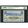Image 1 : Isle of Man Bank Ltd. 1956 Issue Banknote.