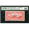 Image 1 : Banque Nationale Du Laos, ND (1957) Specimen Banknote.