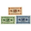 Image 1 : Libava Town Self-Government, 1915, Trio of Issued Notes