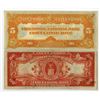 Image 2 : Philippine National Bank, 1920-1921, Issued Banknote Pair