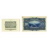 Image 2 : National Bank, 1920, Issued Banknote & Matching Progress Vignette