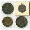 Image 2 : Great Britain: 1723-1797, Quartet Copper Coins