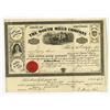 Image 1 : South Mills Co., 1866 Stock Certificate, Notorious for Horace Greely being Scammed by a Southerner A