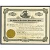 Image 1 : Oklahoma and Texas Southern Railway Company of Texas, 1921 Stock Certificate.