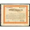 Image 1 : Comerciantes Detallistas de Cuba Compania De Seguros, S/A. 1957 Stock Certificate.