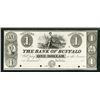 Image 2 : Bank of Buffalo Coin Note, ca.1830's Obsolete Proof.