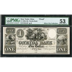 Oneida Bank, 1838 Obsolete Proof - SENC.