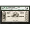 Image 1 : Bank of Burlington ca.1830's Obsolete Proof.